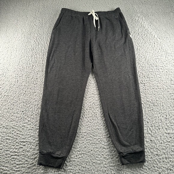 Vuori Pants - Vuori Performance Joggers Womens M Gray Stretch Drawstring Sweatpants Activewear